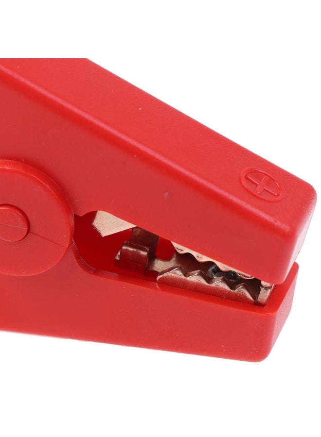 2Pcs Large 100A Crocodile Alligator Clips Car Battery Chargers Insulated Clamp  - Image 3