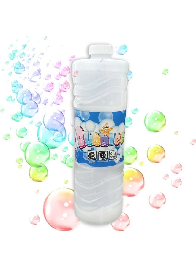 Bubbles Non toxic 1 Litre Bubbles Liquid Refill Solution Bubble Water For All Toys Pack of 2 - Image 2