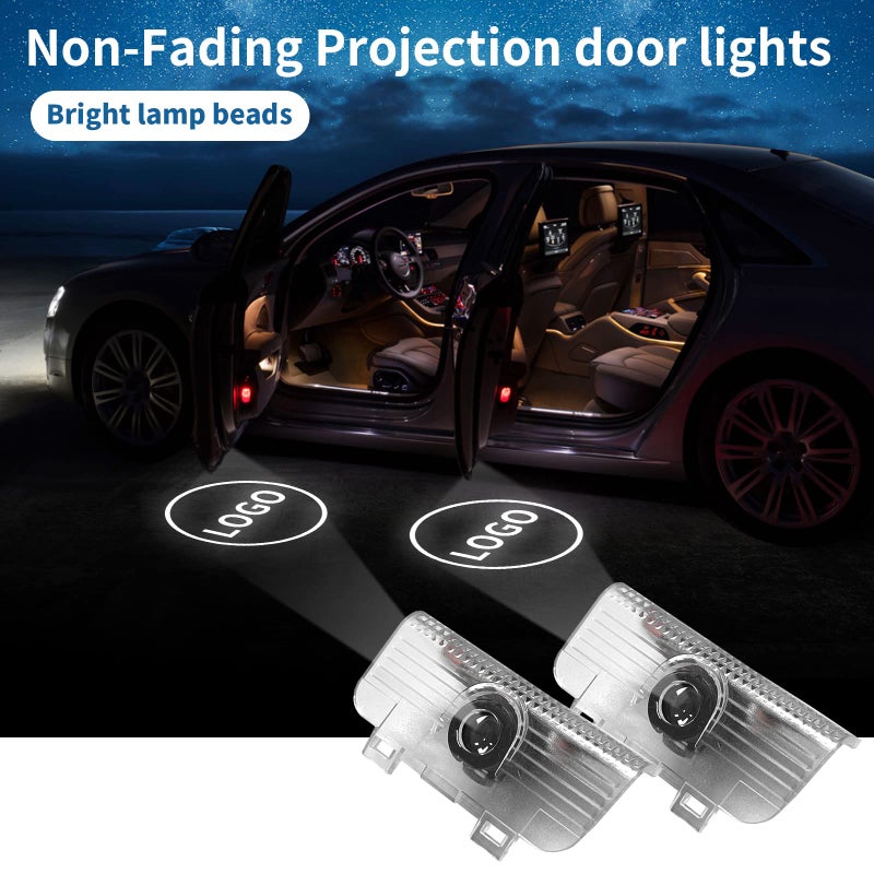RLRHOO Non-Fading Car Door LED Logo Projector Welcome Lamp Door Light Puddle Lights Kit Compatible with Accessories Accord 2013-2022 (Red, Accord, 2013â€“2022) - Image 5