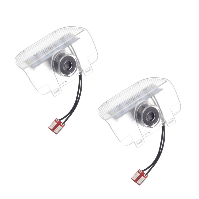 RLRHOO Non-Fading Car Door LED Logo Projector Welcome Lamp Door Light Puddle Lights Kit Compatible with Accessories Accord 2013-2022 (Red, Accord, 2013â€“2022) - Image 1