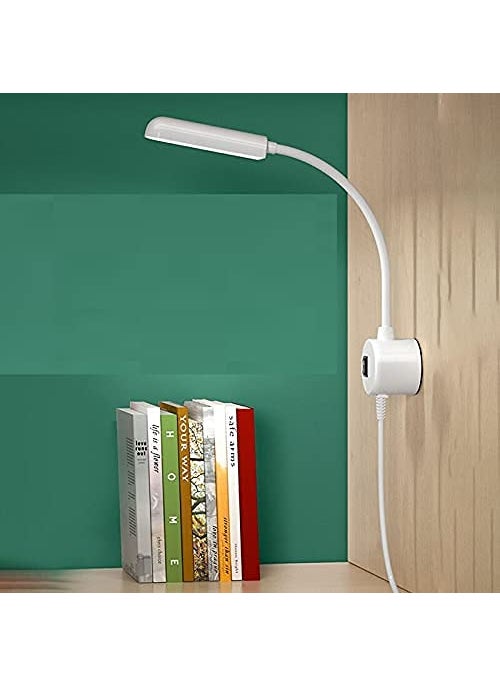 KEETOZ Keetoz 10W Sewing Machine Light 30 LEDs Lamp with Flexible Gooseneck Magnetic Mounting Base Working Lamp for Home Study Night Work Workbench Lathe Drill Presses 3D PrinterWhite 1 pcs  - Image 1