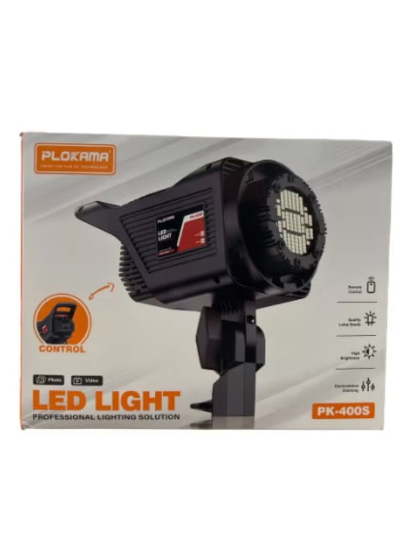 مصباح الاستوديو Pk400S مع صندوق إضاءة ناعمة وحامل. - Image 5