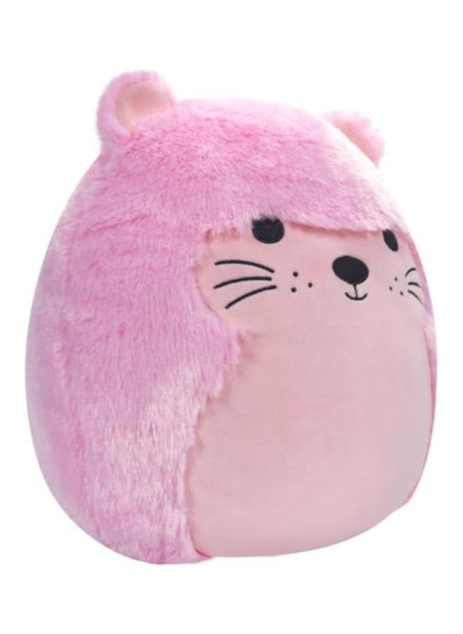 Squishmallows Squishmallows 12-Inch Fuzzamallows Pink Otter Plush by Kellytoy – Soft, Cuddly, Washable Squishy Toy for Kids, Girls & Boys – Collectible, Multicolor  - Image 2