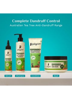PILGRIM Australian Tea Tree Non-Drying Anti-Dandruff Shampoo 200 Ml | Removes Dandruff From Source | Helps With Itching, Irritation | Strong & Smooth Hair | For Men & Women |  - Image 4