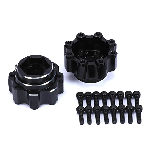 RCAWD Alloy Wheel Hex Adapters 1/8 8x32 to 17mm 1/2" PRO635300 for Proline Series Wheel Tires Upgrade Parts - Image 1