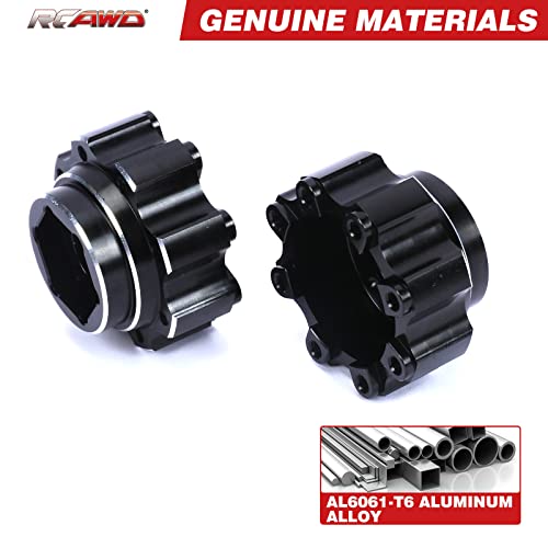 RCAWD Alloy Wheel Hex Adapters 1/8 8x32 to 17mm 1/2" PRO635300 for Proline Series Wheel Tires Upgrade Parts - Image 4