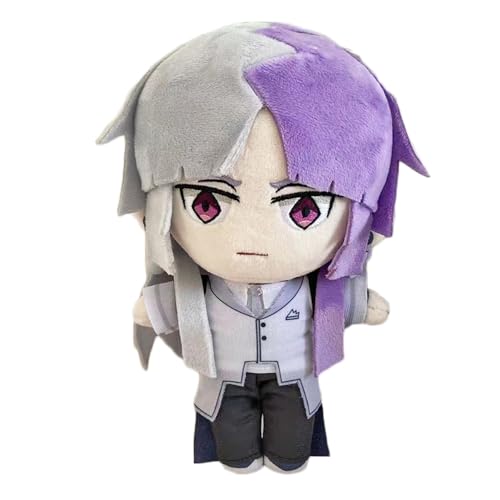 JCvCX 10 Purple and Gray Hair Boy Plush Figure Toy Stuffed Doll Animal Plushies Pillow Figurine PlushieN - Image 1