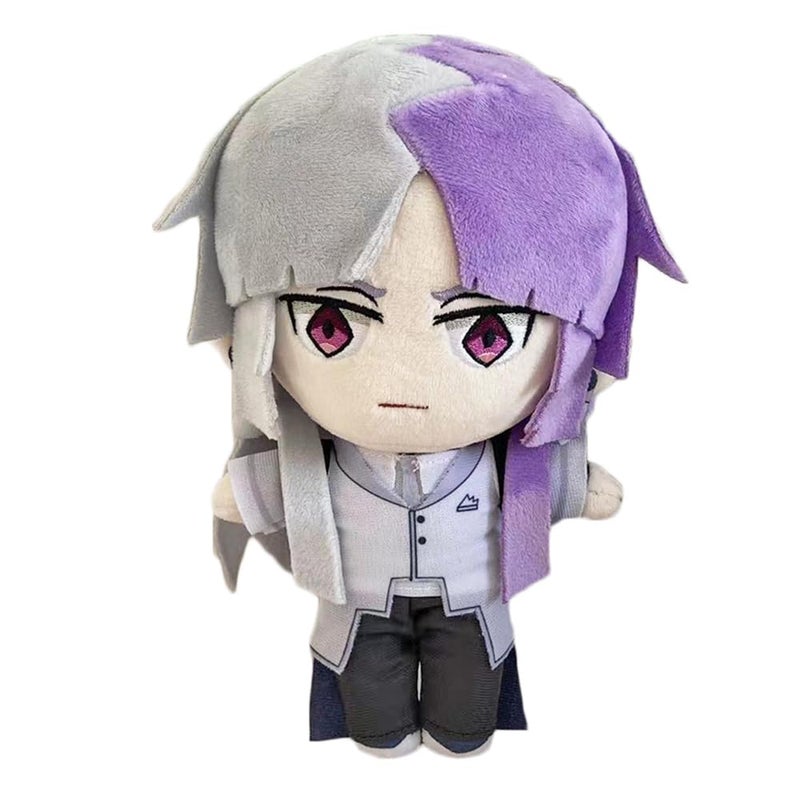 JCvCX 10 Purple and Gray Hair Boy Plush Figure Toy Stuffed Doll Animal Plushies Pillow Figurine PlushieN - Image 2
