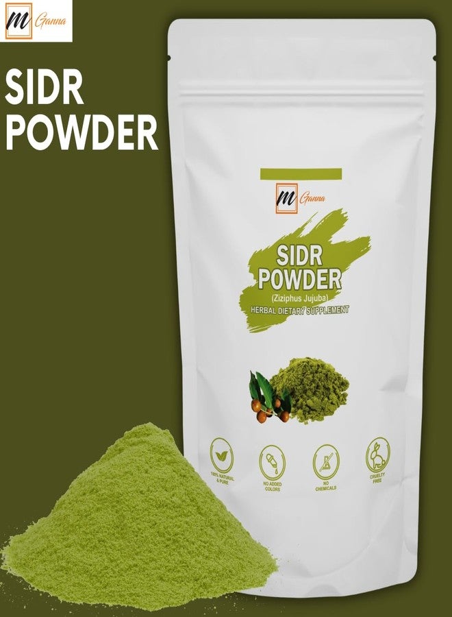 mGanna 100% Pure Sidr/Ziziphus spina christi powder Natural Hair Conditioner & Cleanser 227 gms / 0.5 lbs - Image 3