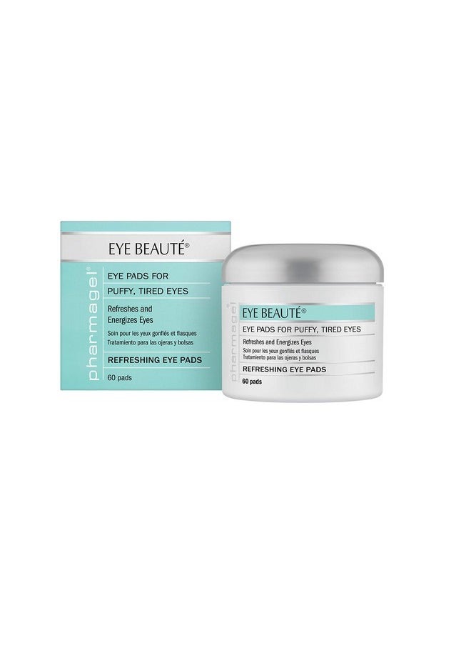 Pharmagel Pharmagel Complexe Eye Beaute Treatment Pads | Herbal Solution | Under Eye Bags and Puffy Eyes Treatment | Pads for Tired, Swollen, and Sagging Eyes - 60 Count  - Image 1