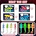 AuroTops Valentines Day Cards for Kids 24 Pack Glow in The Dark Lizards with Valentines Cards Stretch Toy for Valentine Party Favors for Boys  Girls Kids Exchange Valentines Gifts - Image 4