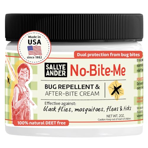 SALLYEANDER No Bite Me AllNatural Bug Insect Repellent Anti Itch Cream 2 oz Safe for Kids and Infants Repels Mosquitoes Black Flies Fleas and Ticks - Image 2