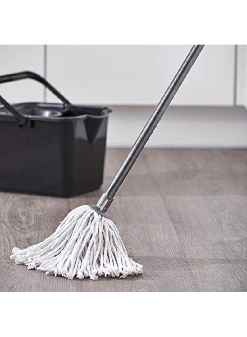 Addis Cotton Mop Refill  Graphite Metallic White - Image 3