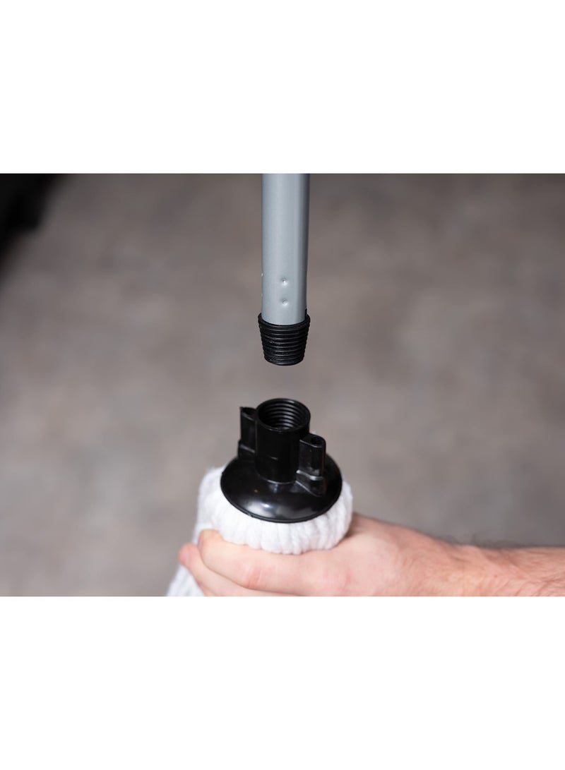 Addis Cotton Mop Refill  Graphite Metallic White - Image 4