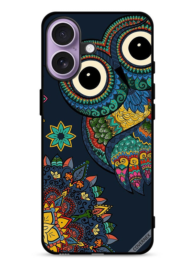 Covernex Apple iPhone 17 Protective Case Cover Floral Owl - Image 1