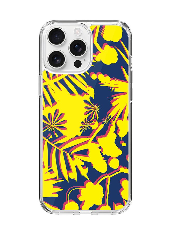 Stylizedd For iPhone 16 Pro Max Case [Compatible with MagSafe] Slim Magnetic cover Clear Phone Case - Hawaii Jungle FP - Image 1