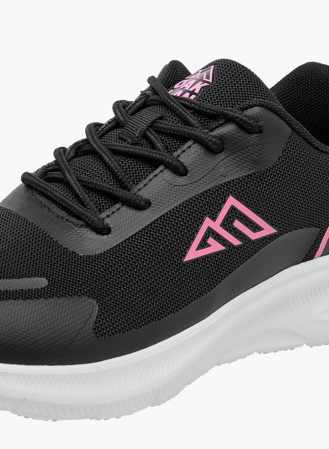 Oaklan by Shoexpress Textured Sports Shoes with Lace-Up Closure  - Image 4