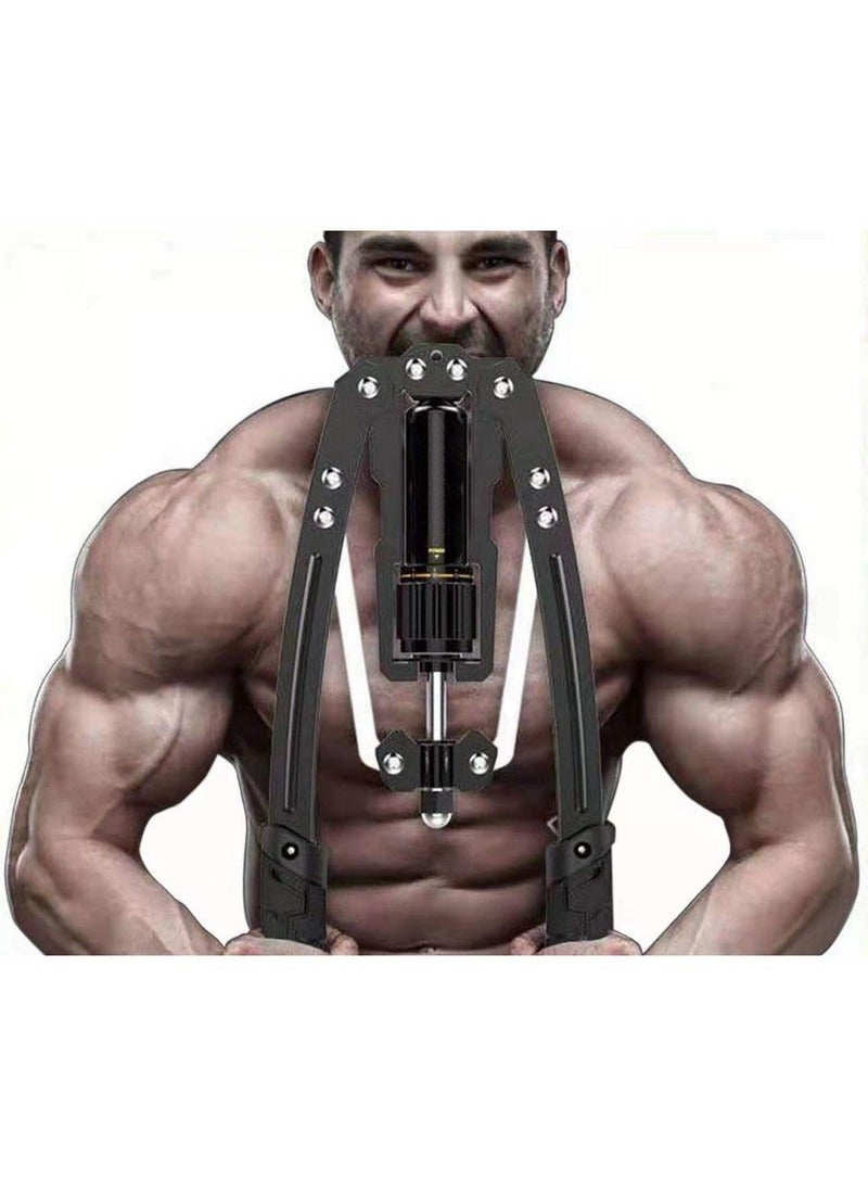 عربست جهاز تمارين الذراع الملتوية - قابل للتعديل بقوة هيدروليكية من 22 إلى 440 رطلاً/جهاز توسيع الصدر المنزلي/معدات اللياقة البدنية لتدريب عضلات الكتف/مقوي تمارين الذراع المعزز - Image 1