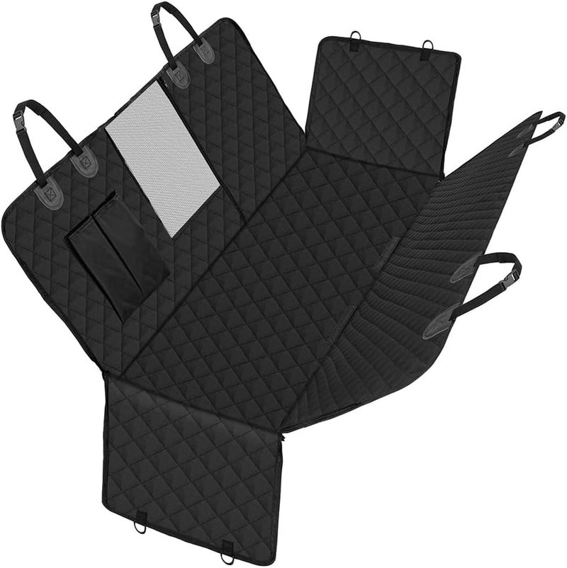 Dog Car Seat Cover for Ram 3500 Laramie Limited, Durable Dog Car Seat Cover for Back Seat, Back Seat Extender for Dogs, Dogs Travel Bed with Mesh Window & Side Flaps - Image 1