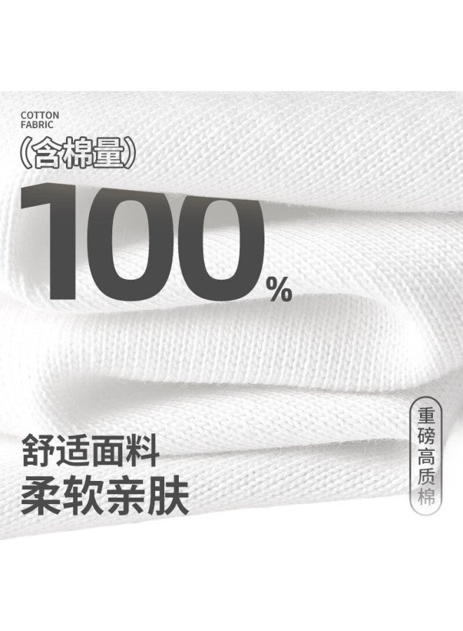 GENIOLAMODE Men'S Long Sleeve T-Shirt Autumn Cotton Loose Casual All-Match Printed Base Shirt Black M - Image 3