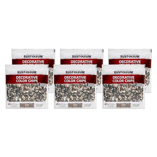 RUST-OLEUM RustOleum 3822896PK Decorative Color Chips Stone Blend 1 lb 6 Pack - Image 1