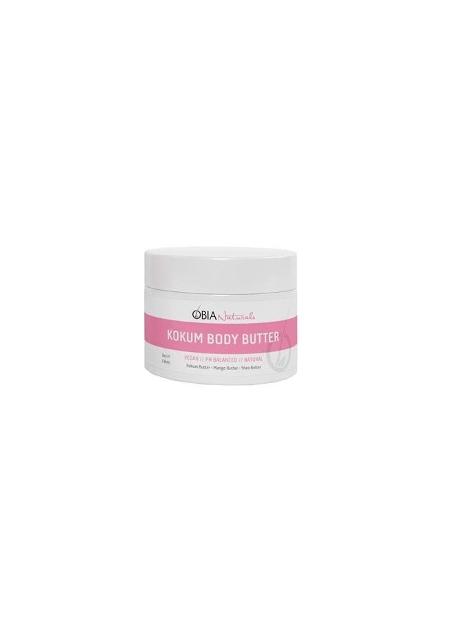 obia naturals - Kokum Body Butter, 8oz - Image 1