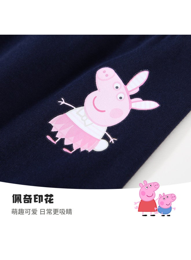 peppa Pig Spring Girls' Soft & Comfortable Stretchy Leggings For Toddlers - Image 5