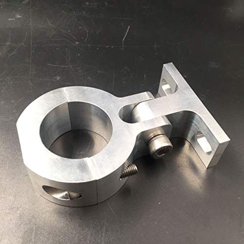 DONSP1986 Improved Silver CNC Universal Motor Mount 1.65" -Suit for 3.4L Felt Faker Gas Frame - Gas motorized bicycle 48cc/66cc/80cc - Image 1