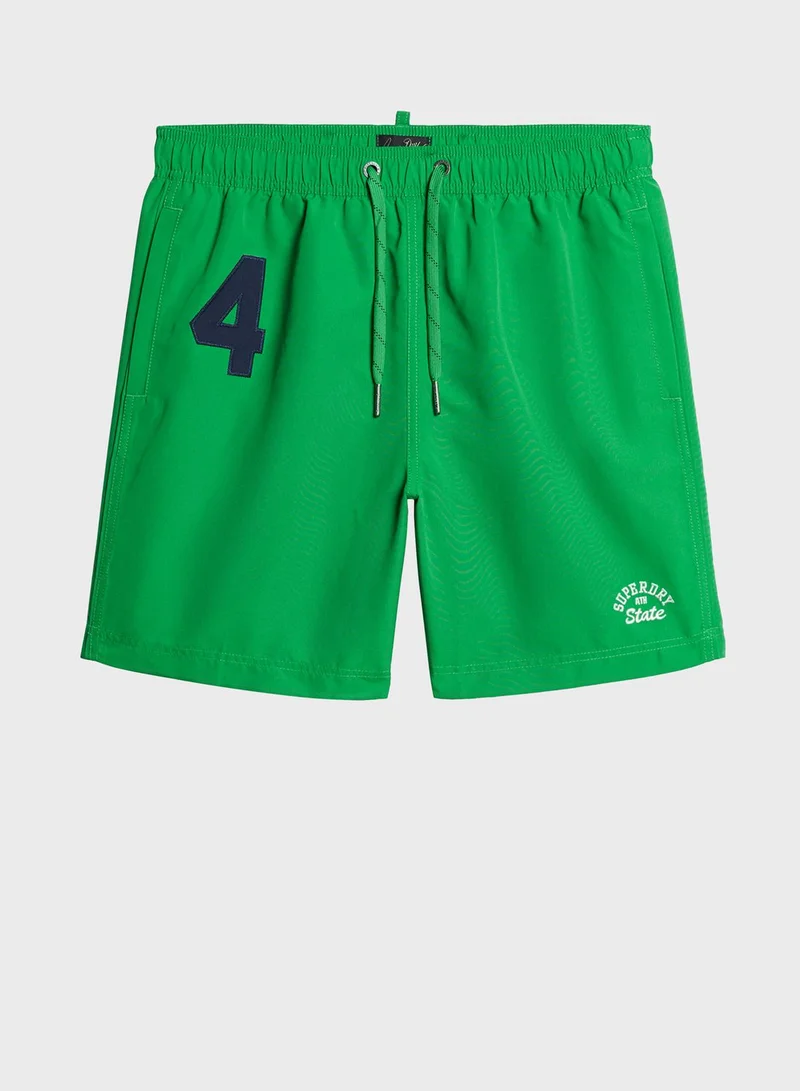 Superdry Logo Vintage Swim Short