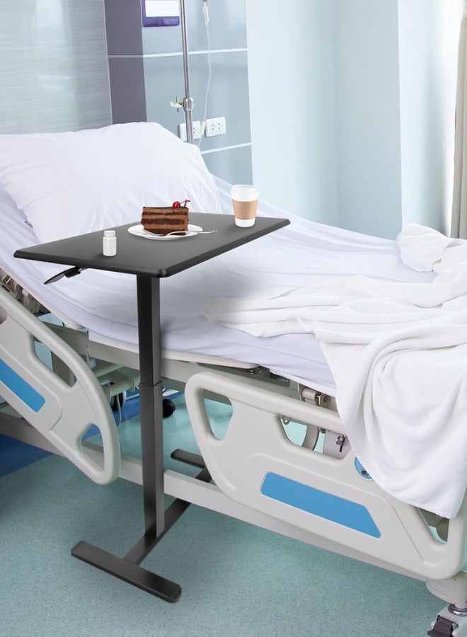 Maria Overbed Bedside Table Adjustable Height Side Table - Multipurpose Laptop Desk with Ergonomic Design for Home or Office (80x40x90 cm) - Image 2