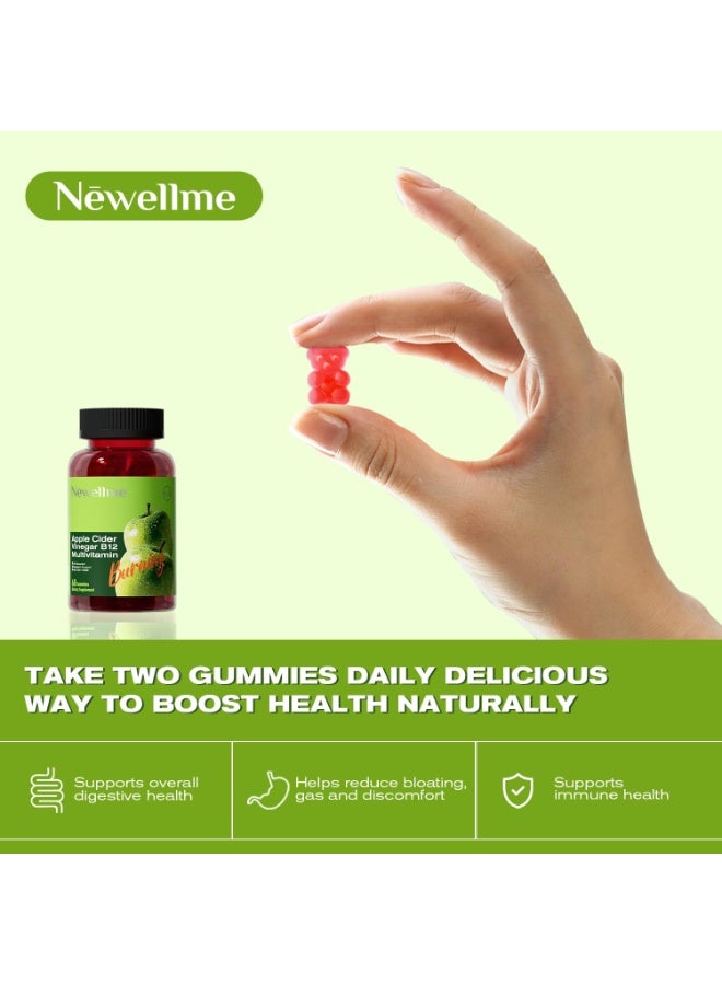 NEWELLME APPLE CIDER VINEGR APLE FLAVOUR 60GUMM - Image 5