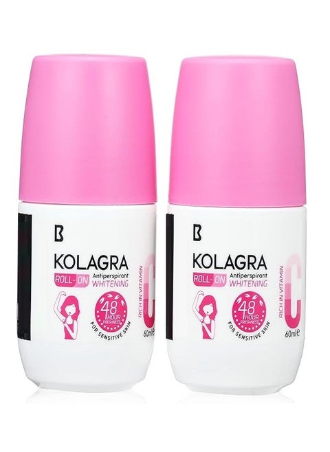 Whitening roll on 3 in 1 Pack 1+1