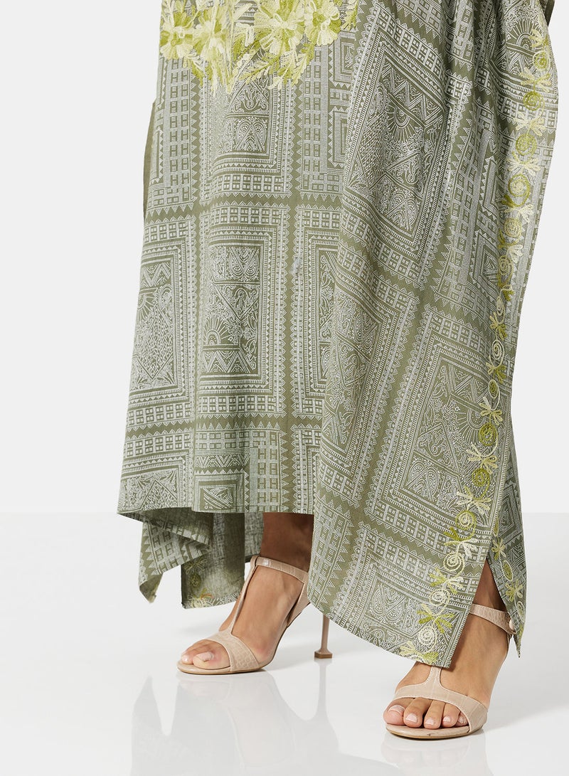 ARABIAN CLOSET EMBROIDERED KAFTAN - Image 5