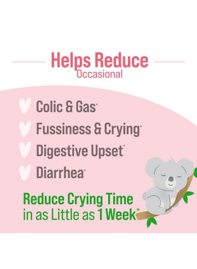Culturelle Culturelle Baby Digestive Calm & Comfort Probiotic (Age 0-12 Mos) 8.5Ml, Helps Periodic Colic, Gas, Fussiness, Crying & Digestive Upset In Infants & Newborns, Vegan Non-Gmo Gluten-Free, 1 Mos. Supply  - Image 3