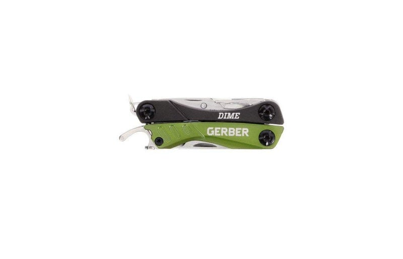 Gerber Gear Dime 12-in-1 Mini EDC Multitool - Needle Nose Pliers, Pocket Knife, Keychain, Bottle Opener - EDC Gear and Equipment - Green - Image 3
