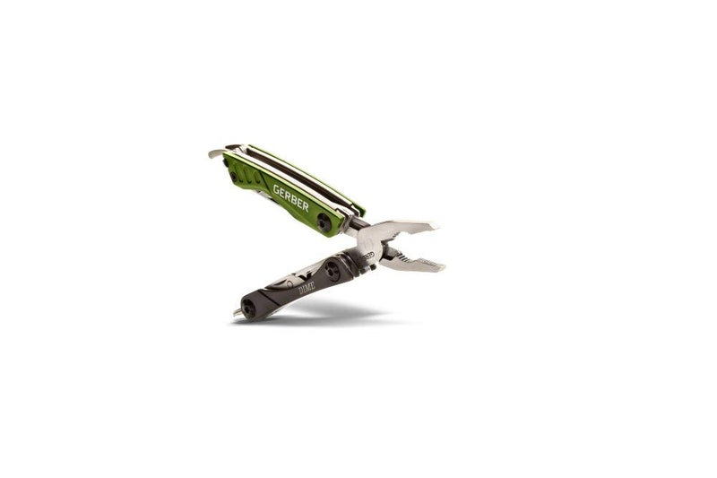 Gerber Gear Dime 12-in-1 Mini EDC Multitool - Needle Nose Pliers, Pocket Knife, Keychain, Bottle Opener - EDC Gear and Equipment - Green - Image 2