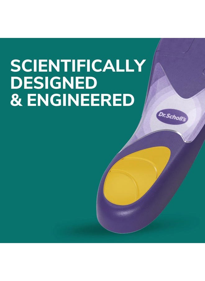 Dr. Scholl's Prevent Pain Insoles for Women, Size 6-10, 1 Pair: The Only Proven Insole to Prevent Lower Body Pain - Arch Support Shoe Inserts for Women, Protect Against Lower Back, Knee and Foot Pain  - Image 3