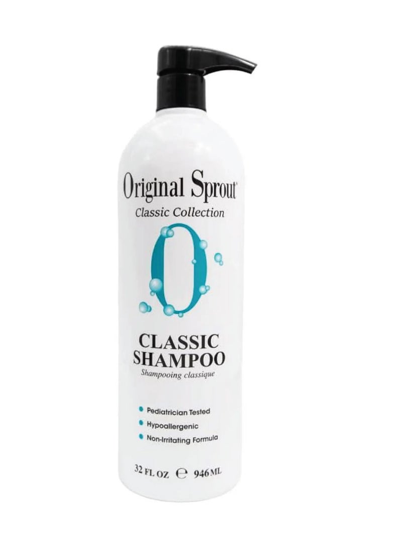 Original Sprout Classic Shampoo 946mL - Detangling Conditioning, Sulphate Free, Sun Protection