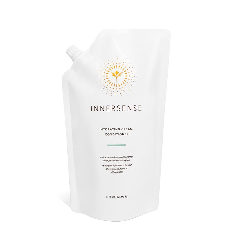 innersense INNERSENSE Organic Beauty - Natural Hydrating Cream Conditioner | Non-Toxic, Cruelty-Free, Clean Haircare (32 oz Refill Pouch)