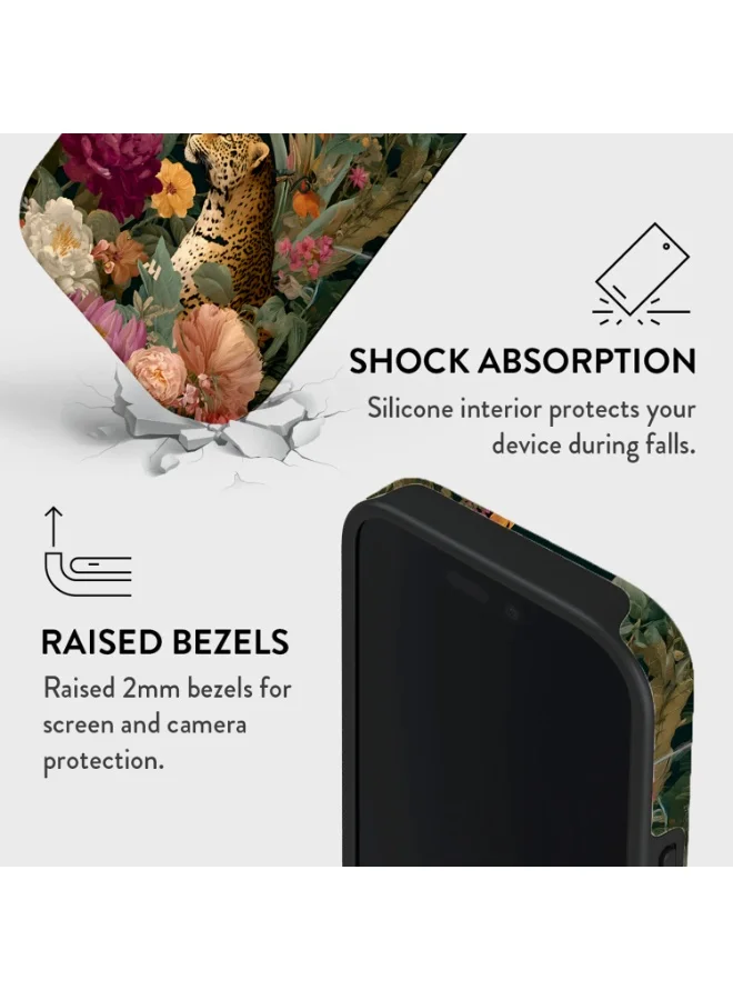 Mobcos Mobcos iPhone 17 Pro Jungle Safari Mobcos iPhone 17 Pro Jungle Safari Premium Case Compatible with Hybrid Dual-Layer Hard Shell + Silicone Protection - Scratch-Resistant Shockproof Mobile Cover  | Best Price UAE