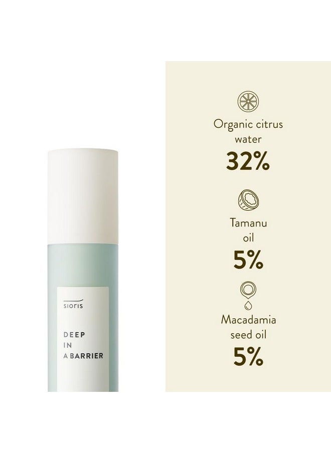 SIORIS - Deep In A Barrier Cream 1.69 Fl.Oz A Tamanu Oilpowered Organic And Vegan Intensive Skin Repair Cream Strengthens The Skin Barrier Soothes Sensitive Skin And Deeply Moisturize - Image 1