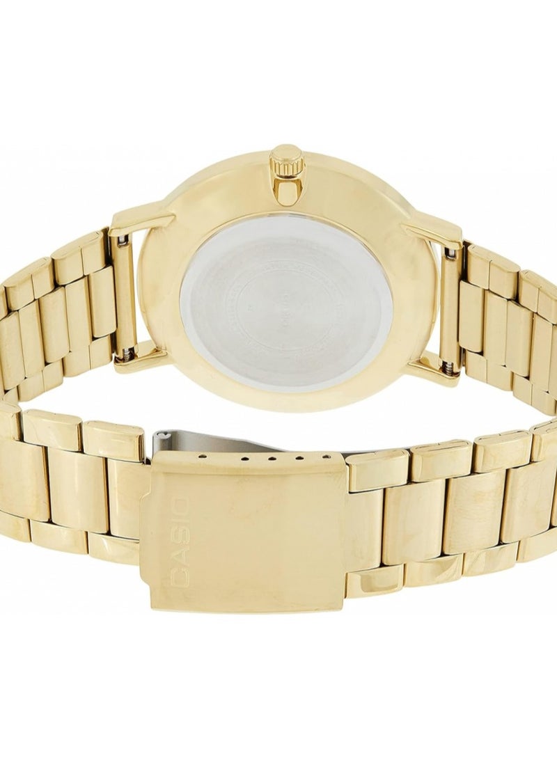 كاسيو ساعة كاسيو MTP-VT01G-2BUDF للرجال، رسمية، مينا زرقاء، سوار ذهبي - Image 2