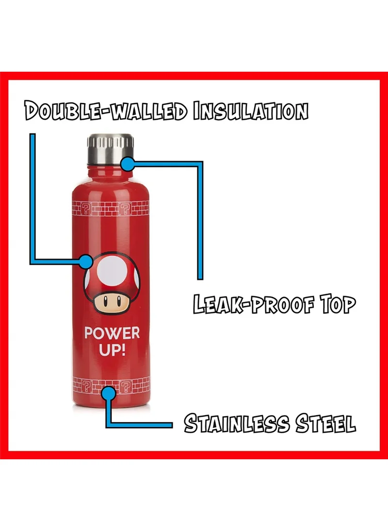بالادون Paladone Super Mario Power Up Water Bottle منتج متعدد الألوان 500ملليلتر