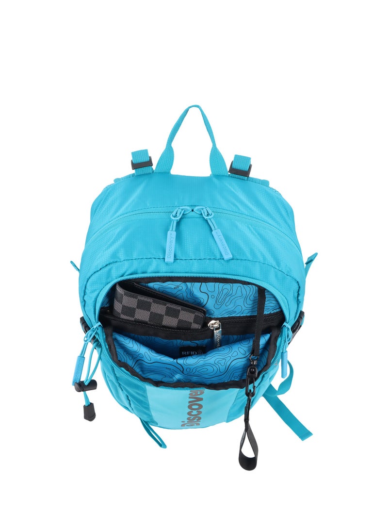 Discovery Outdoor 18L Backpack Blue for Adventure, Durable Lightweight Water Resistant Bag for Men Women Hiking Trekking Camping Travel - pzsku/Z63FFE3D803C50CF85862Z/45/_/1721994235/cf7962e2-6cfb-4f06-a69e-1a572d79dc9f