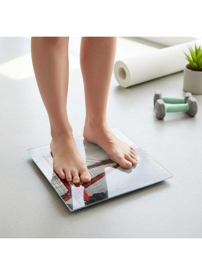 بيورير ميزان زجاجي رقمي  من بيورير جى اس 215 سان فرانسيسكو، سعة 180 كجم - Image 3