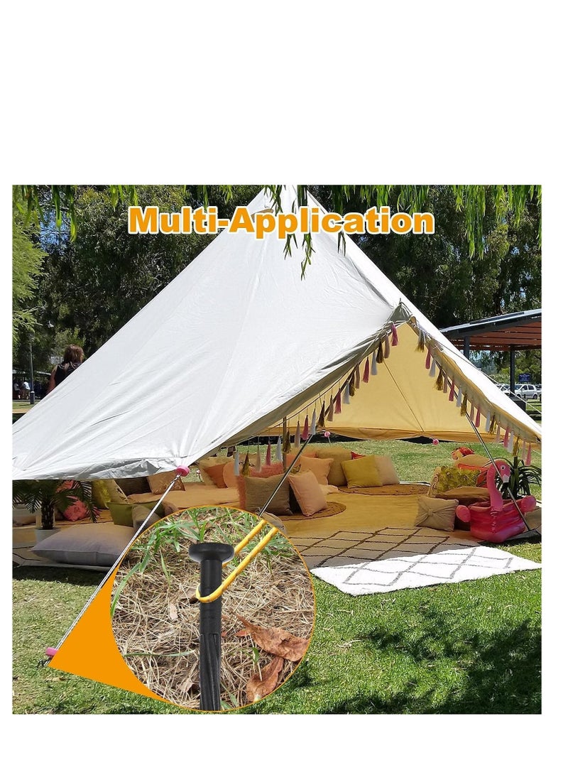 Garden Landscape Edging Stakes, 8 Inch Plastic Landscape Edging Nails, Spiral Landscape Stake, for use with Paver Edging, Landscape Edging, Artificial Turf