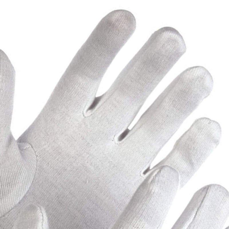 SG Club Cricket Wicket Keeping Inner Gloves for Junior | Cricket Kit for Kid | Use for Wicket Keeping and Batting | Faster Sweat Absorbtion | Cotton Material | Comfort Fit | White - Image 4