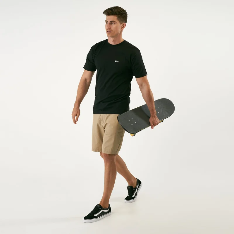 VANS Black Men's Chest Logo T-Shirt for Men | Best Price UAE