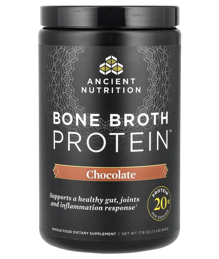 Ancient Nutrition Bone Broth Protein™ Chocolate 1.1 lb (504 g)