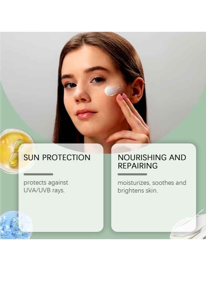 هويجي واقي شمسي بخلاصة "سنتيلا أسياتيكا" (Centella Asiatica) بعامل حماية SPF50 PA+++، يوفر حماية عالية من أشعة UVA/UVB، بتركيبة خفيفة الوزن على هيئة سيروم لا تترك أثراً أبيض، خالية من الزيوت وغير دهنية وغير مسببة لانسداد المسام، واقٍ شمسي مهدئ ومناسب للبشرة الحساسة والمعرضة لحب الشباب - سعة 2.12 أونصة. - Image 4